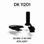 Brother DK 11201 P-Touch Etiket Muadili 29 mm x 90 mm - 400 Adet