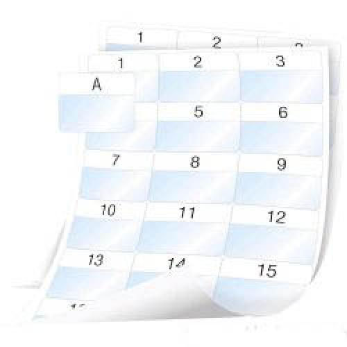 XTL Sayfa Etiket Lamine Tel/Kablo 54x42mm 1008 etiket