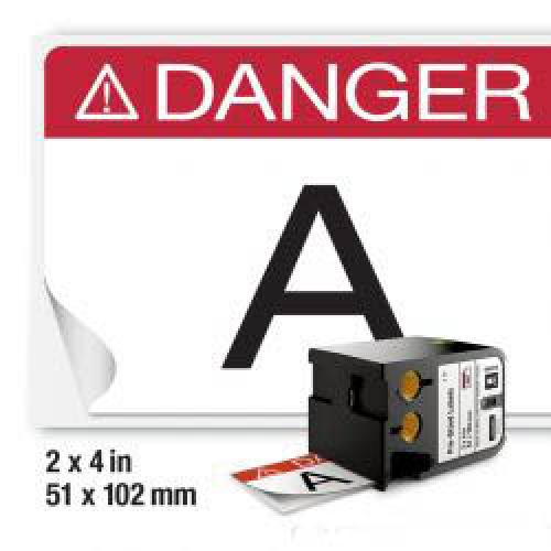 XTL Önceden boyutlu Güvenlik,51x102mm,MesajlıKırmızıBaşlık