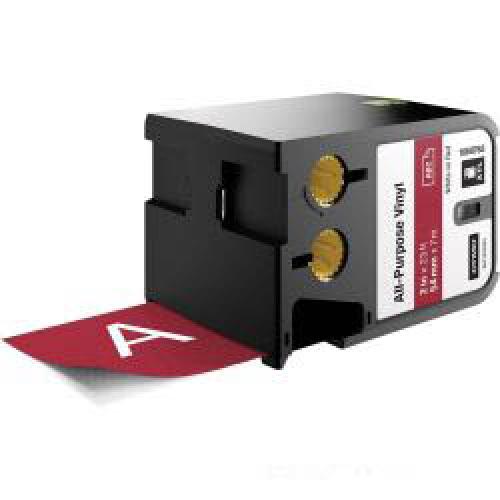 XTL Çok Amaçlı Vinil, 54 mm x 7 m, Kırmızı/Beyaz